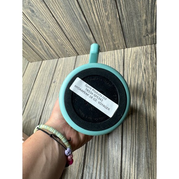 Hydrapeak 18 oz. Voyager Tumbler Baylor University Bears Teal Insulated Stainles - Picture 4 of 4